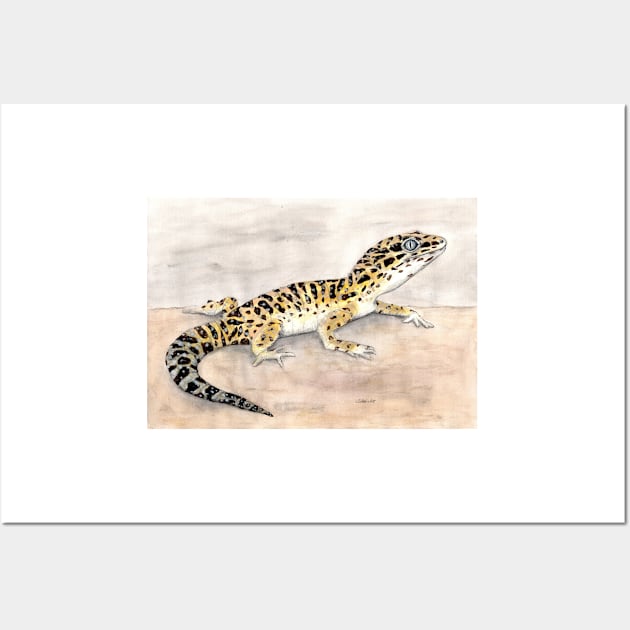 Power animal lizard Wall Art by Kunst und Kreatives